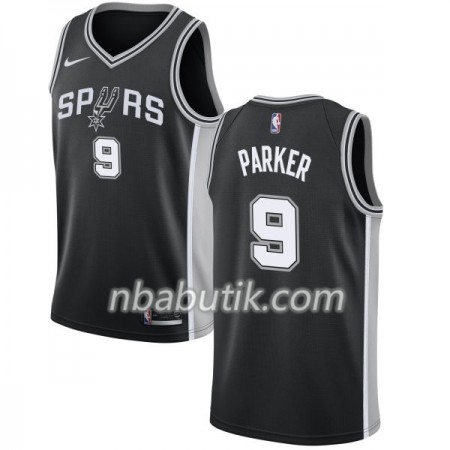 NBA Mænd Trøje San Antonio Spurs Tony Parker 9 Nike 2017-18 Sort Swingman NBA Mænd Trøje San Antonio Spurs Tony Parker 9 Nike 2017-18 Sort Swingman